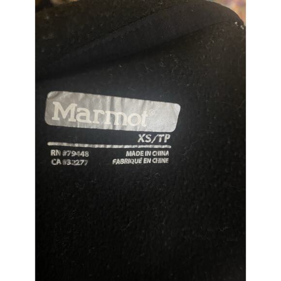 Marmot Vest Women’s XS Black Purple Yellow  - Picture 4 of 4